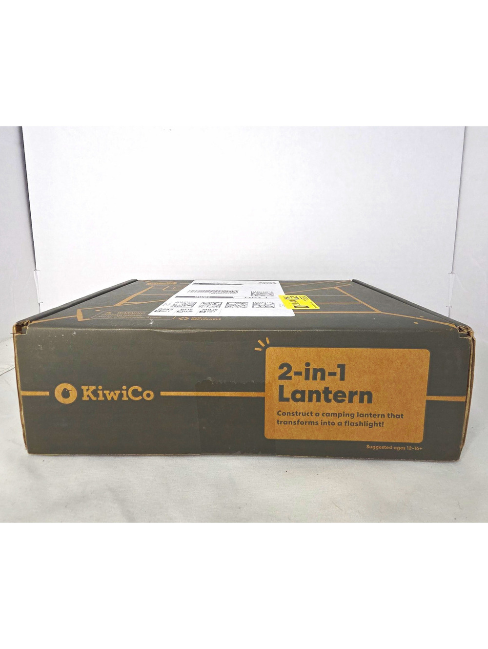 KiwiCo Eureka Crate 2-in-1 Lantern STEM engineering project kit.